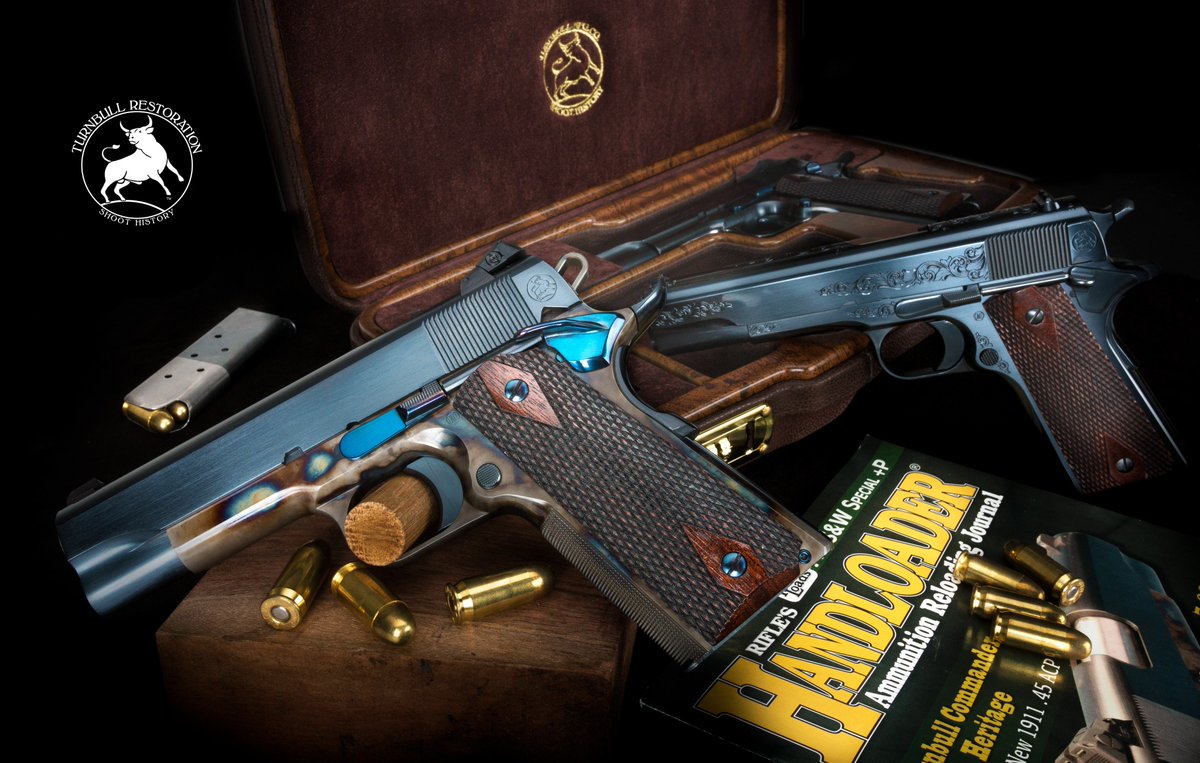 ShootHistory's tweet photo. Thanks for the review Handloader magazine! (Review reprinted with kind permission from Rifle magazine.) https://t.co/Mg44n5Z1CW #SHOOTHISTORY #TURNBULLRESTORATION #turnbull1911 #military #semiauto #45acp #gunbuilder #guncollector #riflemagazine #handloadermagazine #handloader https://t.co/nZi857gVj7