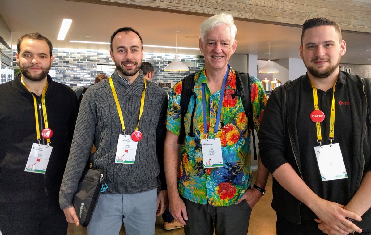 SynetiqLab's tweet photo. Our engineers with Peter Norvig, director of research at Google - discussing integration of research into product development @Google, San Fransisco #launchpadaccelerator #researchanddevelopment #googlesf #google #improvement #lifeatsynetiq https://t.co/F3aGGrqkJu