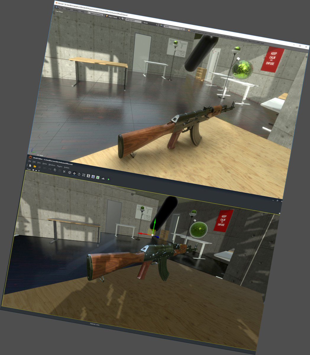 Our new game engine Enfusion is coming along slowly but surely. 2018 will be another busy year.