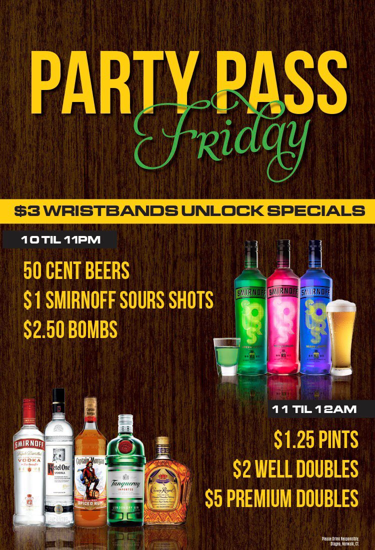 Okellysmtp's tweet photo. ⚠️ #PartyPassFriday ⚠️
Friday's are for the best drink deals around!
-50cent Beer 🍻
-$1 Shots
-$2 Doubles
+++More https://t.co/baYvcKZIge