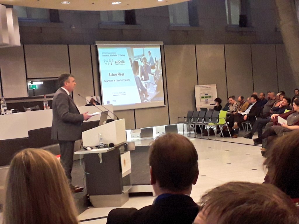 VitaLiucija's tweet photo. Final moments of the closing conference of #ATS2020 @FlamishParliament #ATS2020finalconference @ats2020project #digitalskills #DigitalLearning https://t.co/Paot4ZoHyw