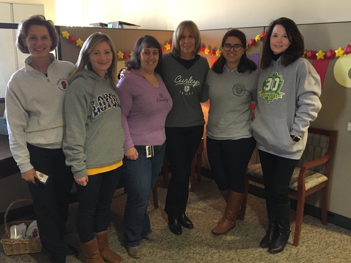 AOB Catholic Schools (@archbaltschools) on Twitter photo In honor of #CatholicSchoolsWeek, employees at the Catholic Center wore their Catholic school spirit gear today. <a href="/archbalt/">Archdiocese of Baltimore</a> <a href="/LoyolaDons/">Loyola Blakefield</a> <a href="/CurleyHS/">Archbishop Curley HS</a> <a href="/MDSAhighschool/">Mount de Sales</a> In honor of #CatholicSchoolsWeek, employees at the Catholic Center wore their Catholic school spirit gear today. <a href="/archbalt/">Archdiocese of Baltimore</a> <a href="/LoyolaDons/">Loyola Blakefield</a> <a href="/CurleyHS/">Archbishop Curley HS</a> <a href="/MDSAhighschool/">Mount de Sales</a>