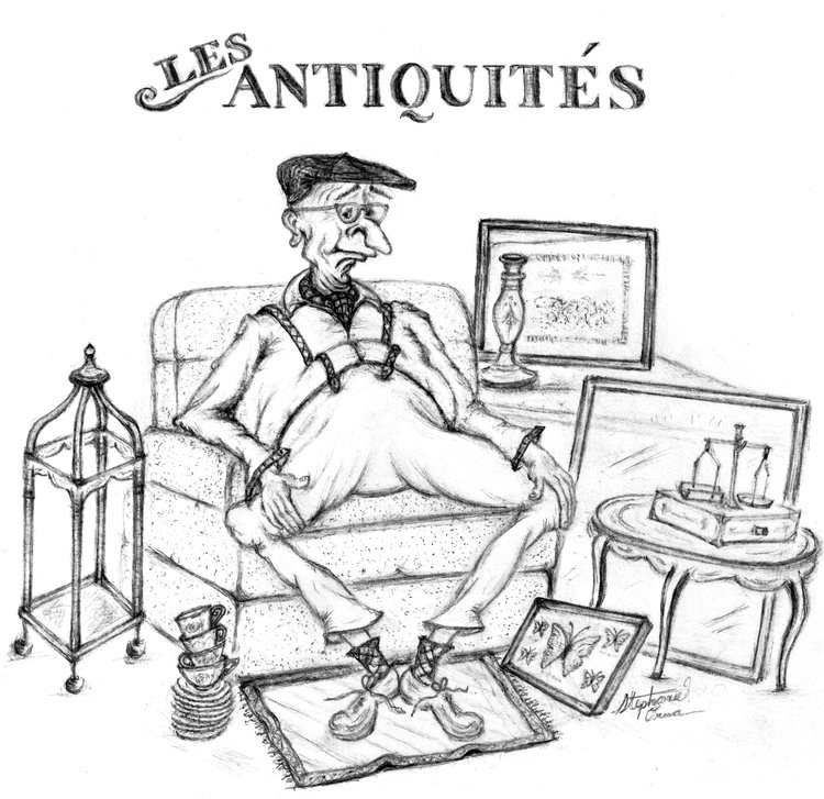 Excited to share my latest illustration: LES ANTIQUITÉS! Hand-drawn with graphite (my favorite medium!) shesocreative.com/blog/   #Illustration #Graphite #Drawing #MadeInBordeaux #Art #letteringartist cc <a href="/SFetsy/">SFetsy</a> <a href="/IllustrationAge/">ILLUSTRATION AGE</a> <a href="/CommArts/">Communication Arts</a>