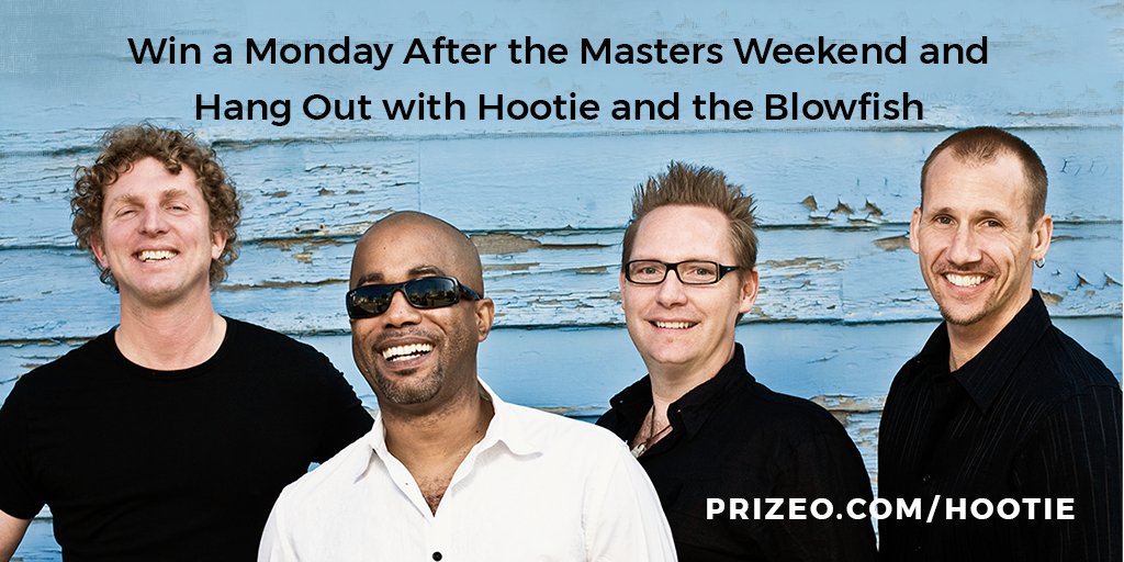 HootieTweets's tweet photo. Want to win a trip to @MonAfterMasters to hang out with @HootieTweets?! Enter at https://t.co/Ibx3zrDGAu  #MAM2018 https://t.co/qrsOo6eFeP