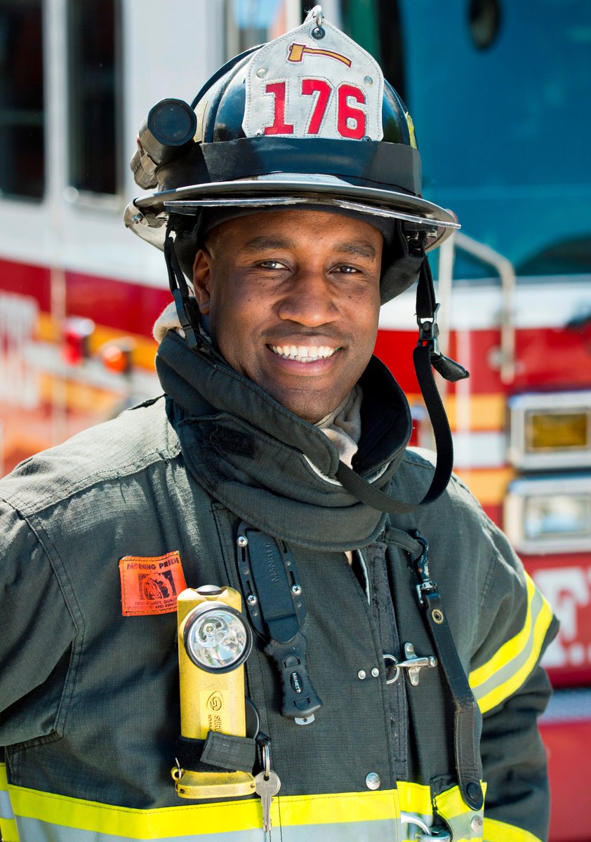 joinFDNY's tweet photo. “I definitely feel humbled in being one of the black officers on this job. Working in this career has been a big accomplishment in my life," said #Ladder176 Lieutenant Andrew Brown. Read more about him at https://t.co/osZH9uafLZ. #BlackHistoryMonth https://t.co/r5aa8BbnVS