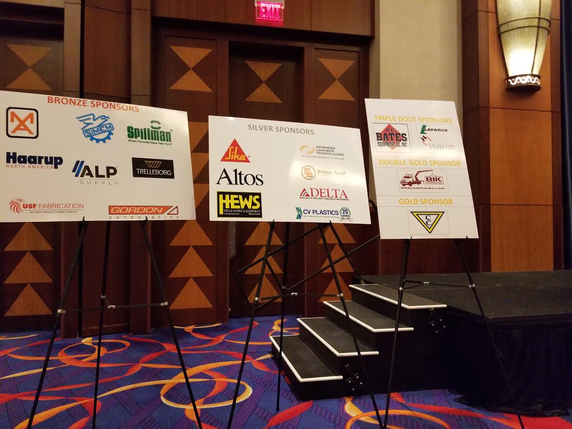 altos's tweet photo. A marketing pro at work. Our Production Manager Joe bringing that marketing knowledge to precast pros at #NEPCA Winter Conference 2018!!! #altos #7digitalmarketingtips #represent https://t.co/oVMCHkqP7T