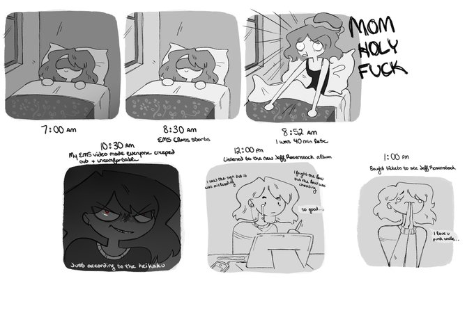 yesterday's hourlies babey #hourlycomicday #hourlycomicday2018 