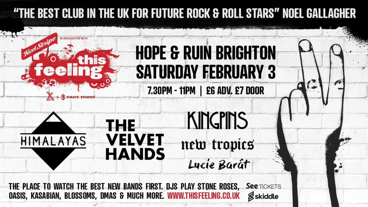 Sick tune by <a href="/newtropicsband/">New Tropics</a> 

soundcloud.com/newtropicsband

They play <a href="/thehopeandruin/">The Hope & Ruin</a> tomorrow w/ @Himalayas_band <a href="/thevelvethands1/">The Velvet Hands</a>
<a href="/Lucie_Barat/">Lucie Barat</a>

Tix - seetickets.com/event/this-fee…