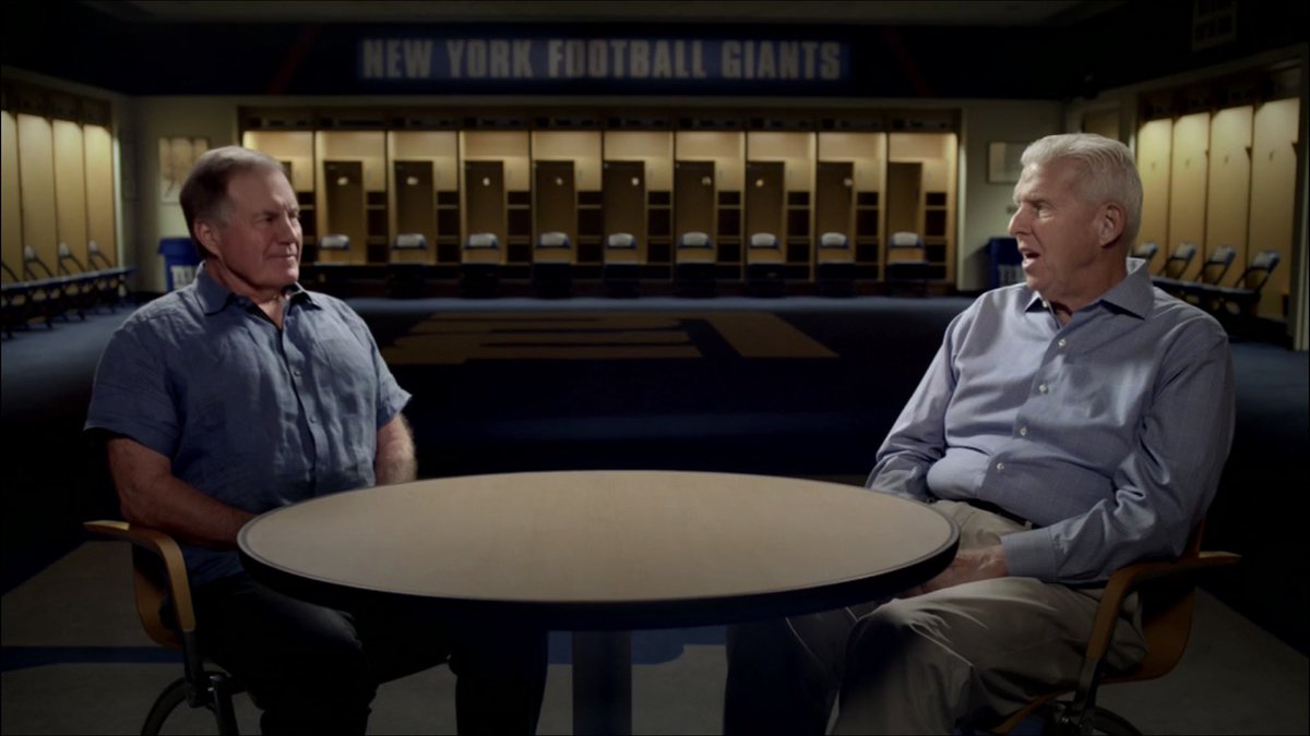 toroeater's tweet image. ESPNのドキュメンタリー「Two Bills」 #NFL ファンなら絶対に面白い内容だった。日本からだと見にくいのが残念。僕はVPNを使ってESPN Watchで見た。忘れてたアメフト歴史が思い出せてノスタルジックだった。#Belichick #Parcells #NYGiants #Patriot #nfljapan