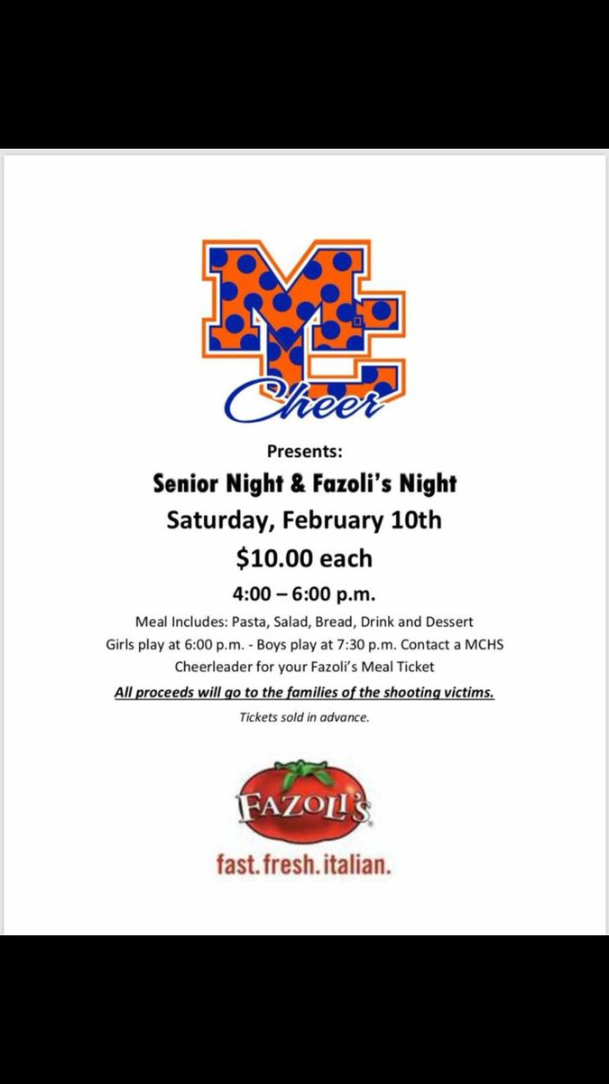 MCHSCheer1's tweet photo. Please come and join us! https://t.co/zMyyf46rOQ