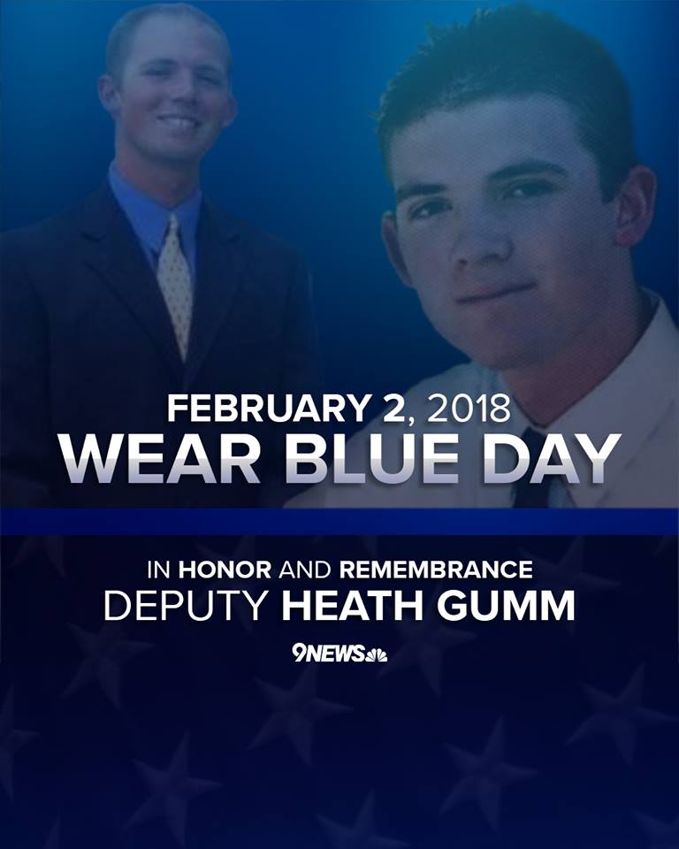 9NEWS's tweet photo. LIVE: Funeral procession for fallen Adams County deputy https://t.co/WkZF44UeQa  #Gummball #WeAreAdams https://t.co/mLOmCEsg7n