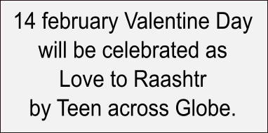 congelneala's tweet photo. This year my valentine will be my Raashtr https://t.co/GxG8PmctCE