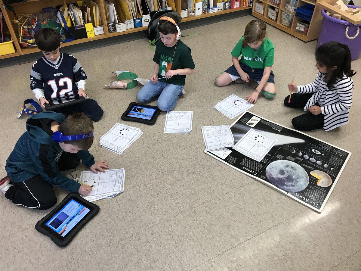 First graders explore a variety of activities to meet their diverse needs as growing readers. #NHSSD #LittlestLions
