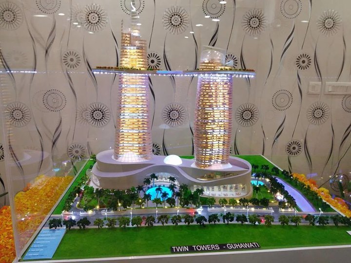 guwahaticity's tweet photo. A 65-storeyed twin building to be built in Guwahati. This centre will become a symbol of trade and business in the gateway to Southeast Asia. https://t.co/CQzFOpiHRv https://t.co/xPz3j8lcuh