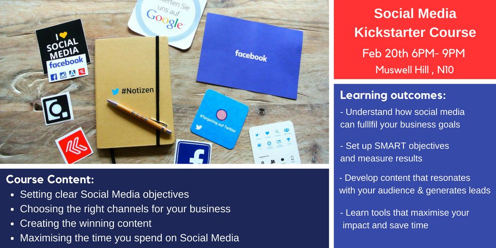 Want to learn how to make #socialmedia work for your business? Join <a href="/bexbeach/">Becky Beach</a> and <a href="/beyondsocialbuz/">Livingfully.co.uk</a> for an inspiring and practical 3 - hour Social Media Workshop on 20th Feb in #muswellhill. More info below 👇 To book your slot please contact Becky: events@beckybeach.net