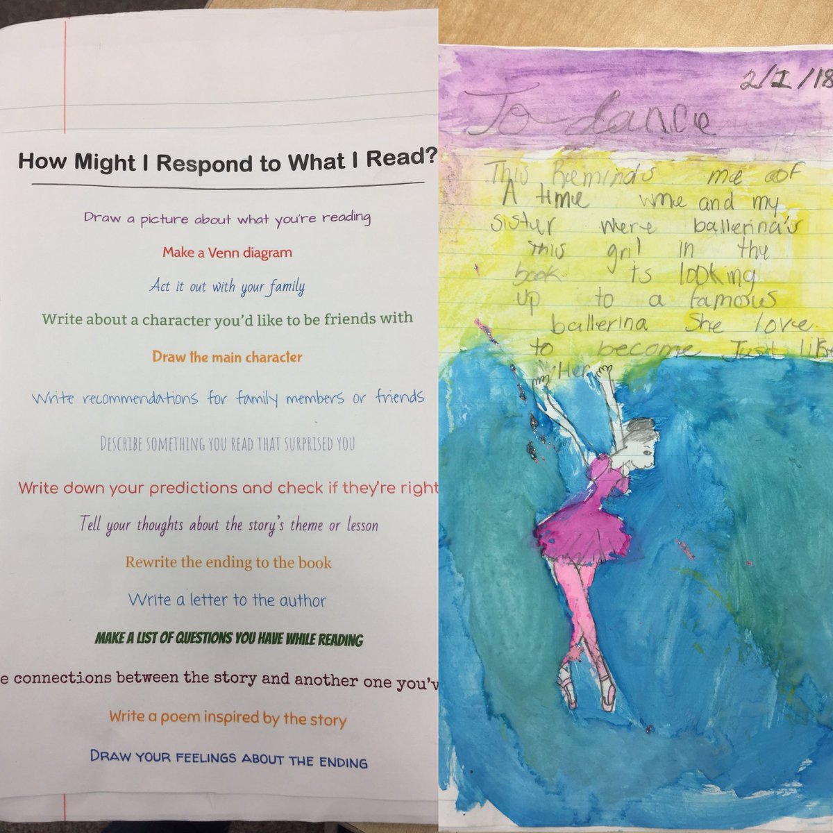 Priebefive's tweet photo. What a beautiful read and response I got today! #d60learns https://t.co/ftkEalVpto