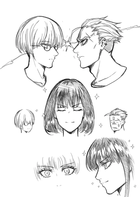 キャラデザしてたつもりだったけどラクガキになってもうとるしあるあるやね 
