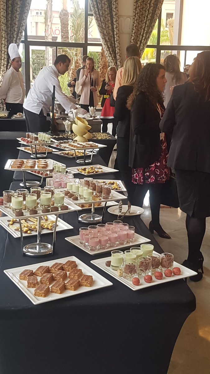 ConfecEvents's tweet photo. Time for a chocolate themed coffee break at @movenpickMAR
#ConfecRed18 #CONFEC18 https://t.co/ovzs5RNEBQ