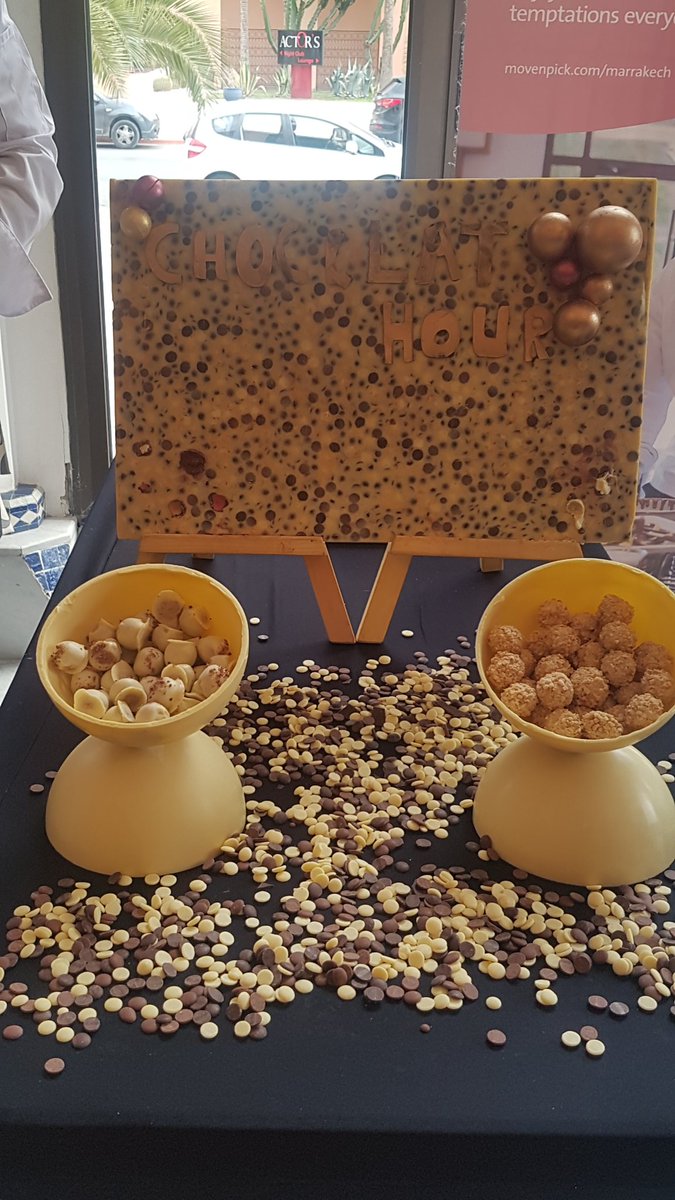 ConfecEvents's tweet photo. Time for a chocolate themed coffee break at @movenpickMAR
#ConfecRed18 #CONFEC18 https://t.co/ovzs5RNEBQ