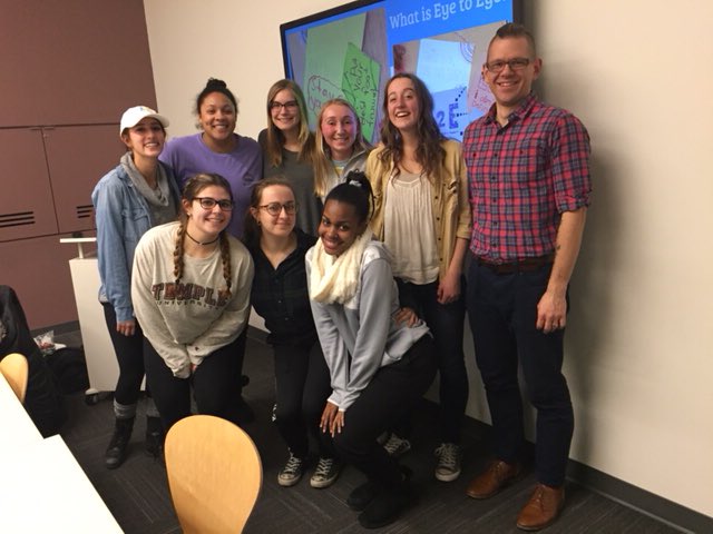 TempleEpps's tweet photo. Great evening at the Annual @e2eTemple Share Your Story Night in Morgan Hall. Students and faculty describe their personal experiences with ADHD. Passionate storytelling about embracing life with day-to-day challenges. https://t.co/BQazeY3btR