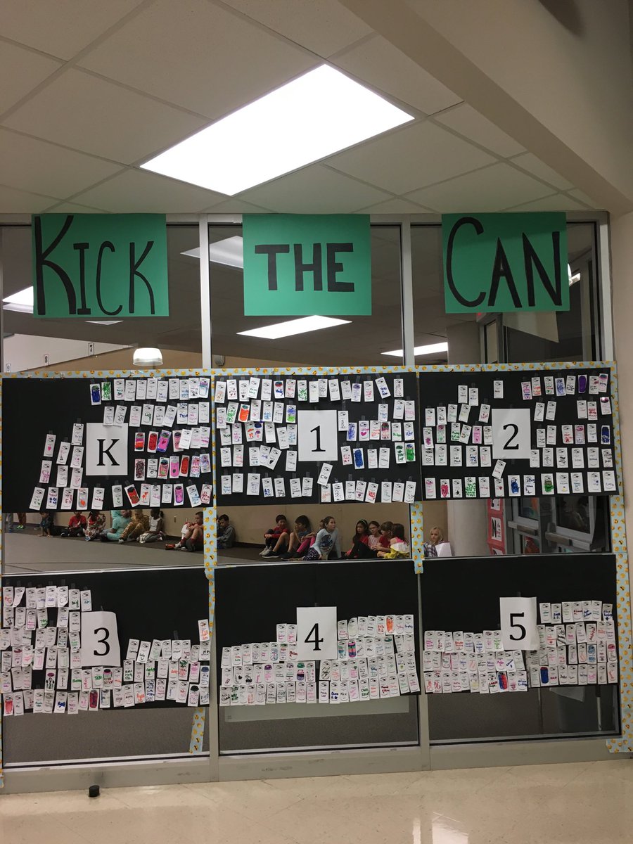 Proud of my students who Kicked the Can last week!