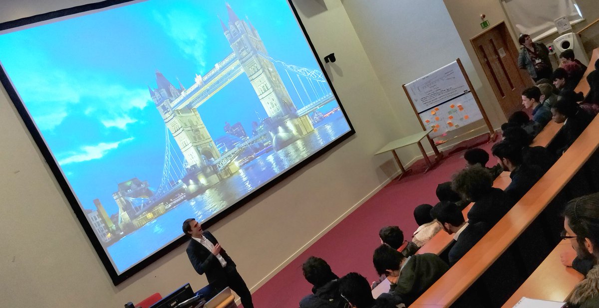 LDE_iguru's tweet photo. What a brilliant lecture from Dr Oliver Teall speaking to us from @CostainGroup the staff and students were suitably impressed and I look forward to seeing our whole school #FutureCities theme really coming to life as a result. Thank you from @LDEUTC https://t.co/64pCC8aH3M