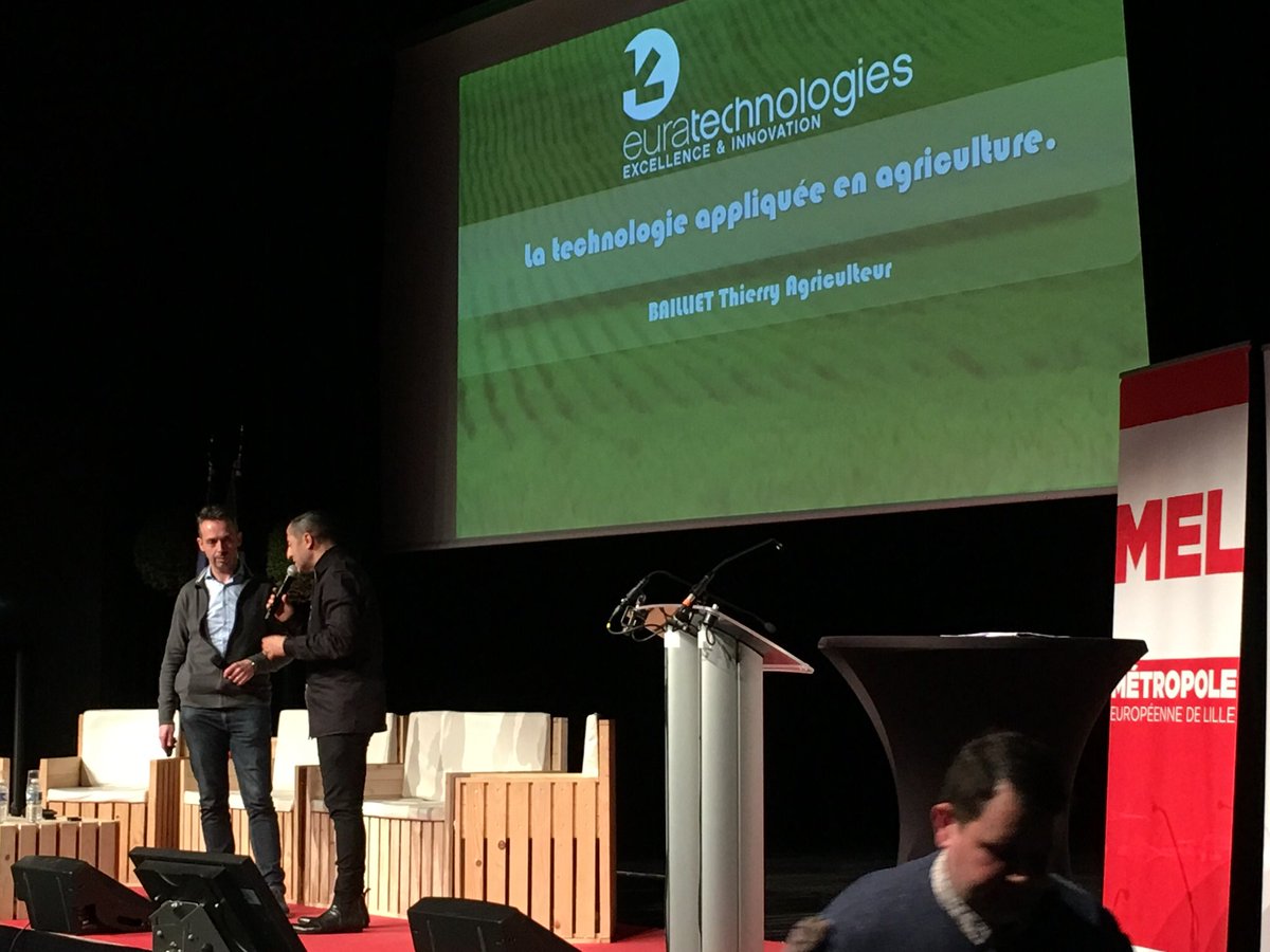 alxd1az's tweet photo. Vas-y @agriculteuraujo, envoie du lourd ! @IsagriFrance : si on prend ses copains @RemDumDum @Herve_Pillaud et cie, y a peut être un nouveau marché de speaker Keynote qui se developpe 🎤#InnovAgTech #Euratechnologies https://t.co/8X3RkbgotH
