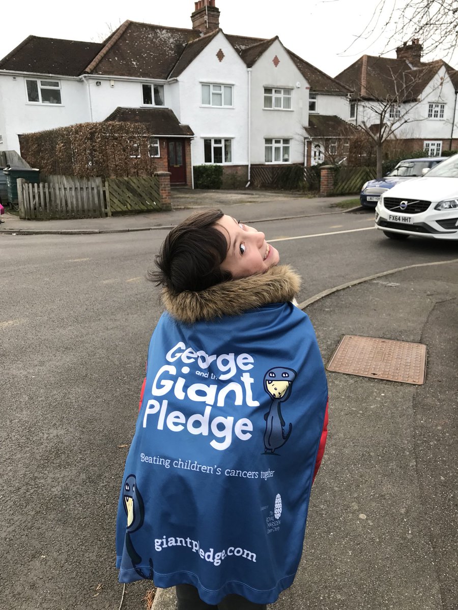 SamHughes_'s tweet photo. My #capedcrusaders in support of George #giantpledge https://t.co/ppaGKyo26f
