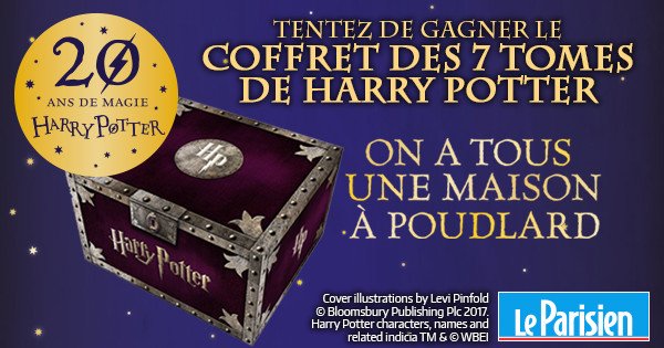 jeux_leparisien's tweet photo. #CONCOURS ‌🗝 ‌🗝 Tentez de gagner votre coffret de 7 tomes de Harry Potter ! ‌😃 << https://t.co/Pn4EmpmIzc https://t.co/weelFBOTG9