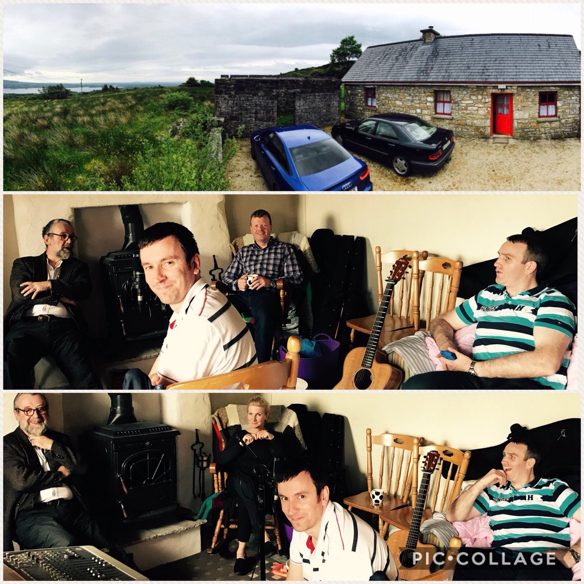 Garadice (@garadicemusic) on Twitter photo Recording a couple of tracks for our first album in the home of the the great John McKenna. <a href="/hardingmichael/">The Michael Harding Podcast</a> dropped in for the tea. Recording a couple of tracks for our first album in the home of the the great John McKenna. <a href="/hardingmichael/">The Michael Harding Podcast</a> dropped in for the tea.