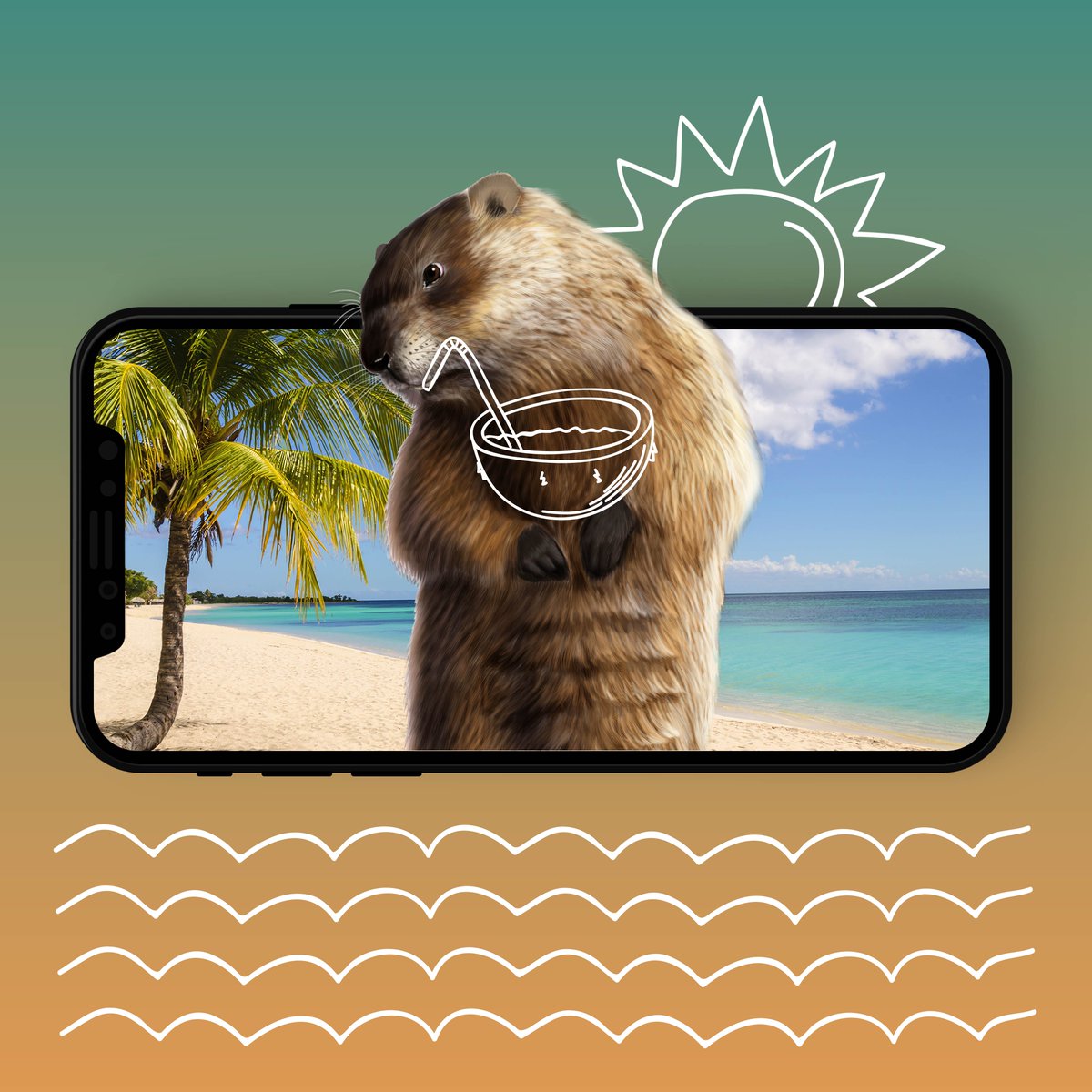 WirelessVision's tweet photo. Shadow or no shadow... he sees #VisionClub2018 in our future! ☀️ And we have a feeling winners will be announced soon! #GroundhogDay https://t.co/NVWmjfbWlt