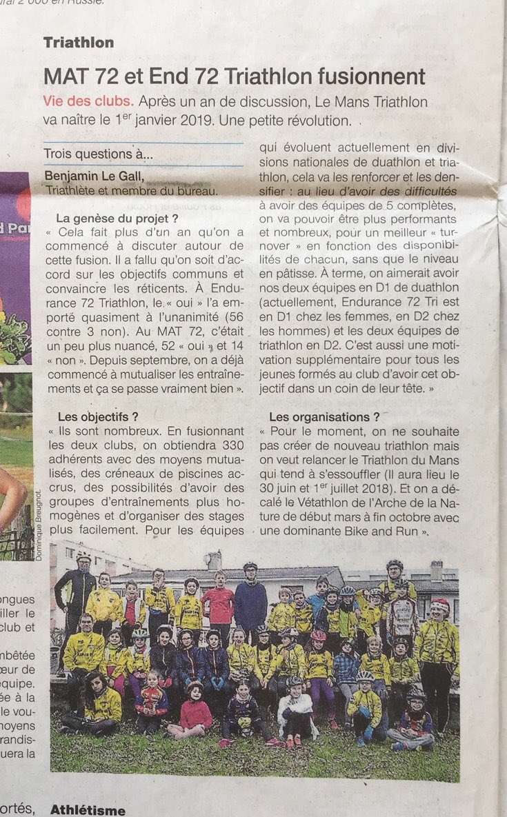 Le Mans Triathlon tweet media