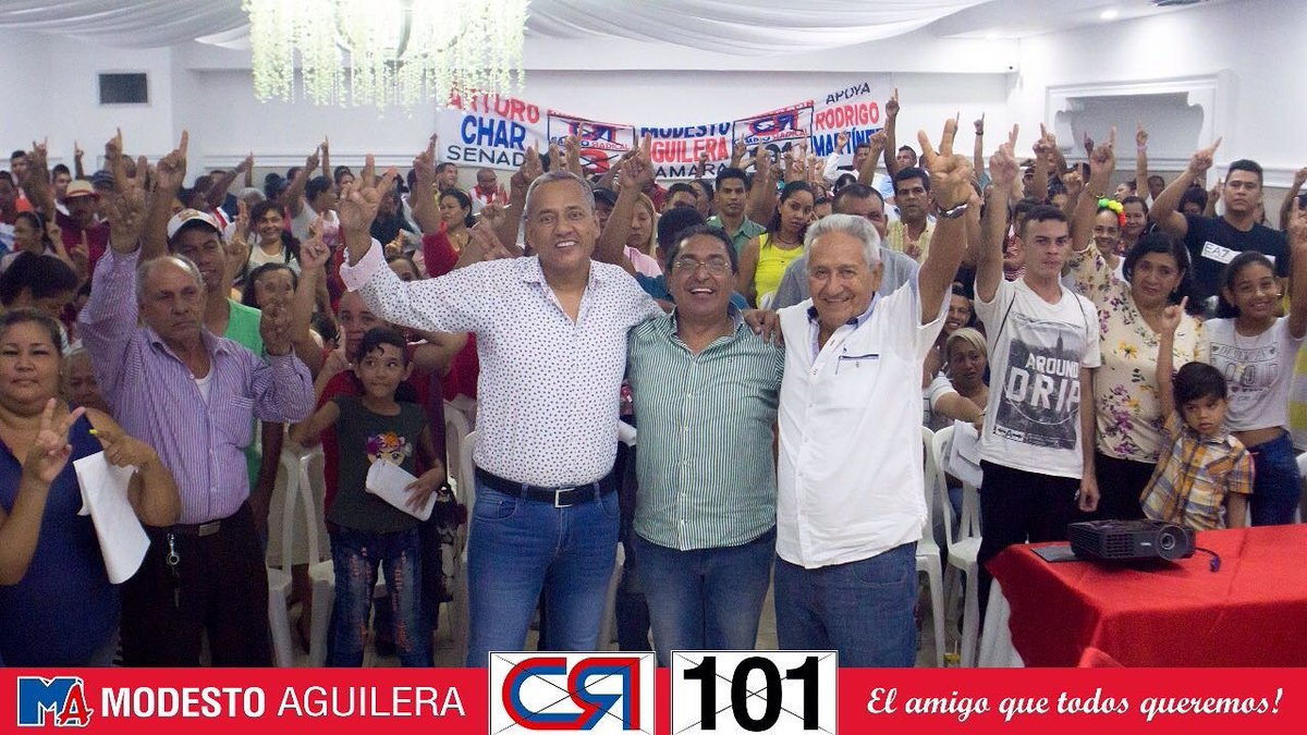 AguileraModesto's tweet photo. Llegar al municipio de Soledad y encontrar un recinto totalmente lleno me motiva cada día más a trabajar por mi Departamento .  Gracias Rodrigo Martínez por este gran recibimiento. #MarcaCR101❌ #Cámara #SomosCapaces  #ModestoElAmigo https://t.co/oSzG1P7wPS