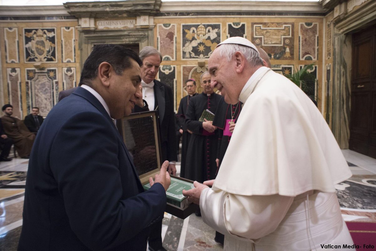 Deeply humbled and honoured to meet His Holiness <a href="/Pontifex/">Pope Leo XIV</a> today. A truly wise and inspirational figure. I look forward to continued work between the UK and the Vatican on promoting religious freedom and respect for all around the world.
