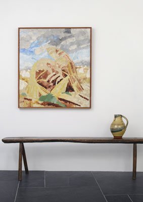 belgravestives's tweet photo. We've a new front page! We have a new exhibition #REVERBERATIONS: Modern Art in St Ives 9-26 Feb 2018, view it here: https://t.co/suxAdOgD0p. Illustrated #TrevorBell #KateNicholson #PatrickHeron + Tulip Chair, Sóley Chair and late 17/early 18th Century bench with Phethean jug. https://t.co/2XaiQ61OnV
