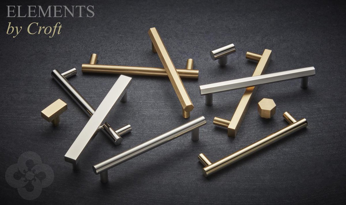 crofthardware's tweet photo. Complete your perfect project with #Cabinet fittings and Turn &amp; Releases from our new exquisite collection 'Elements, by Croft' #ironmongery #hardware https://t.co/79K7p5VFUp