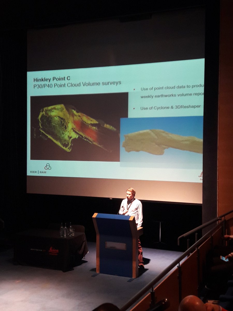 Jennifer_3D's tweet photo. Very interesting presentation from @mjw238 #kiergroup at #HDSUser2018 symposium on the impressive HinkleyPoint project. #3DReshaper GroundExtractor helped saving considerable time on the data processing and inspection reports have been highly useful to validate the work progress https://t.co/SzgUK98xTD