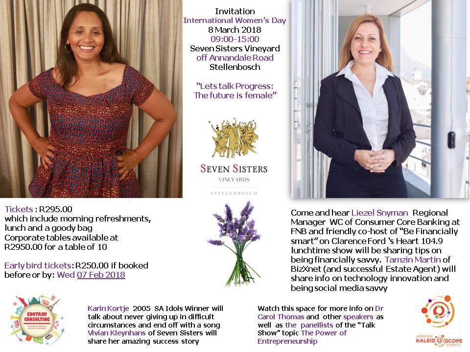 tamzinmart's tweet photo. Book your ticket and take a friend along! #IWD2018 #InternationalWomensDay #LetsTalkProgress #TheFutureIsFemale https://t.co/TpZ0c6tHvy
