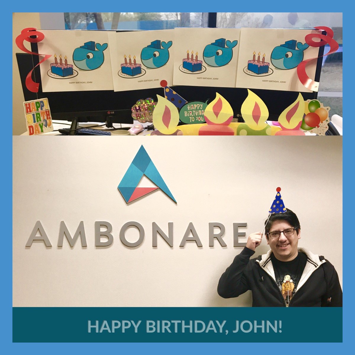 Happy Birthday to John Lozano @L0ZJ0 from all of us at Ambonare! We wish you a wonderful year and many more. #ambonare #autodevstudio