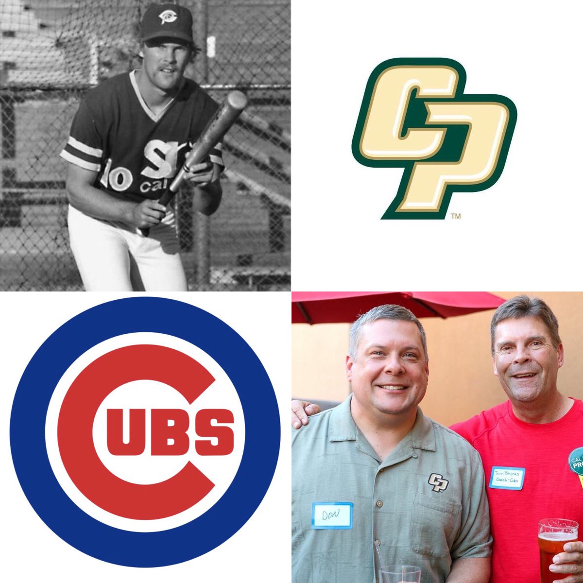 Want to learn <a href="/MLB/">MLB</a> batting tips from a pro? Come to the Cal Poly Cactus Mixer to hang out with @calpolystangs Alumni and <a href="/Cubs/">Chicago Cubs</a> hitting coach Tom Beyers! See link in our bio for more info #calpolyproud