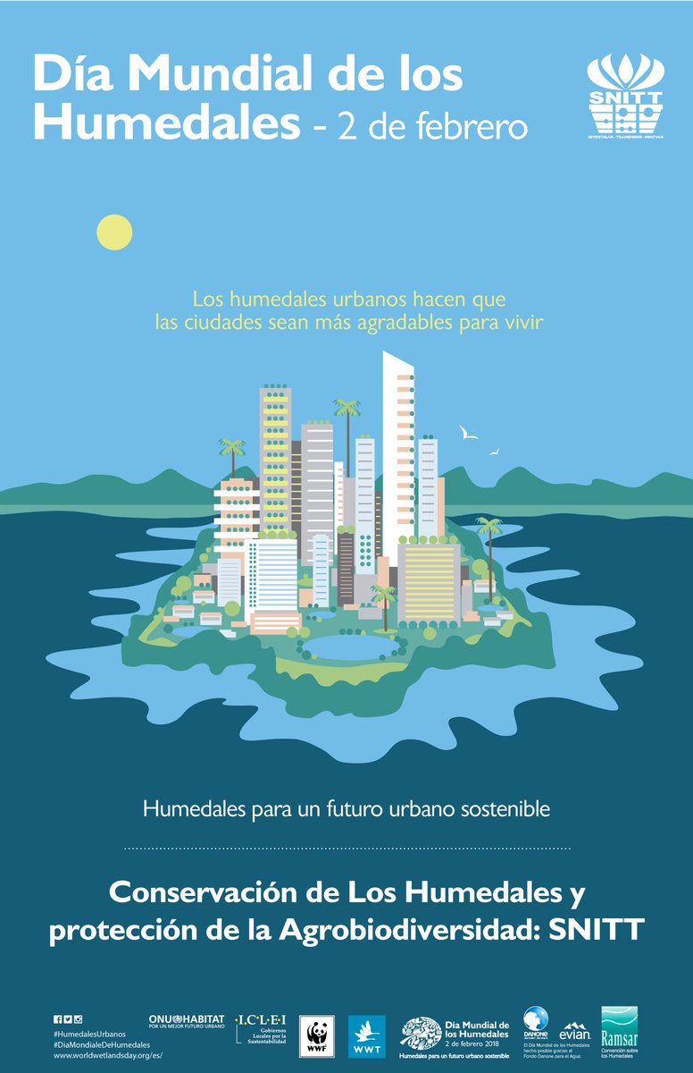 SNITT_MX's tweet photo. En el #SNITT promovemos la conservación de la #agrobiodiversidad, por ello hoy nos sumamos a la conmemoración del #DíaMundialdelosHumedales https://t.co/EIvnvluWST