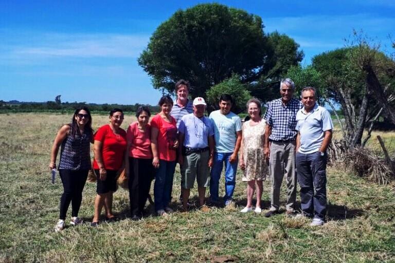 Técnicos de la Dirección de Agricultura y Apicultura de la Secretaría de Producción de #EntreRíos visitaron a grupos de productoras y productores de la zona de Cerrito y Hernandarias que impulsan distintos proyectos en el marco del #PRODERI