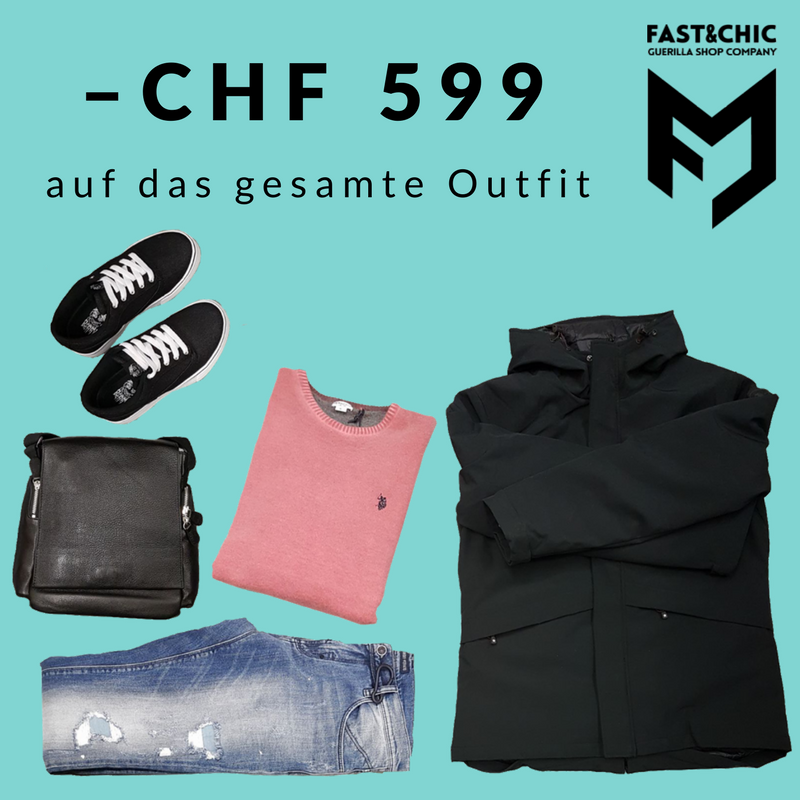 FastAndChic's tweet photo. Sali! Lust auf ein neues #Outfit? 🧥👕👖👟 Wir haben da was für Dich! Komm vorbei, schmeiss Dich rein und spare wahnsinnige CHF 599, wenn's passt und gefällt. 😄 Bist Du schon auf dem Weg? 🚗🚊🚴✈️
#Uster #Horgen #Brugg #bestemarkenbestepreise #fashion https://t.co/e0xGYGCxT8