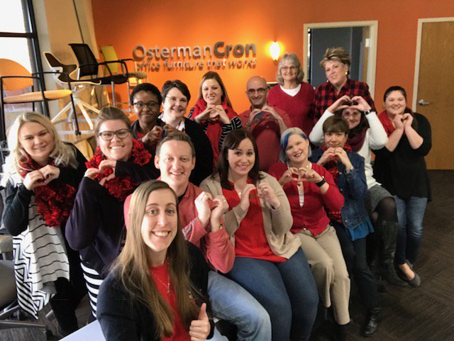 OstermanCron's tweet photo. Rock Your Red! #wearedday https://t.co/KCz61iMjNs