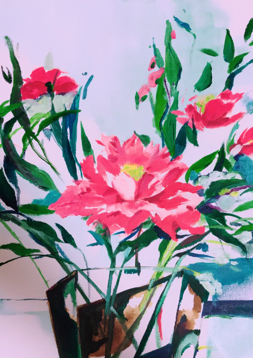 harunosiraseten's tweet photo. 今回展示に参加させて頂く蓮花 です*
油彩画、立体とドローイングやハンドメイドの販売もします!
私の春のしらせは花🌸
色とりどりの花をお見せします💐
130号の大きな作品、初めての立体を展示しますので是非お越しください🌸
#春のしらせ展
#グループ展
#オレンジギャラリー
#OrangeGallery
#池袋 https://t.co/TakJonwZLm