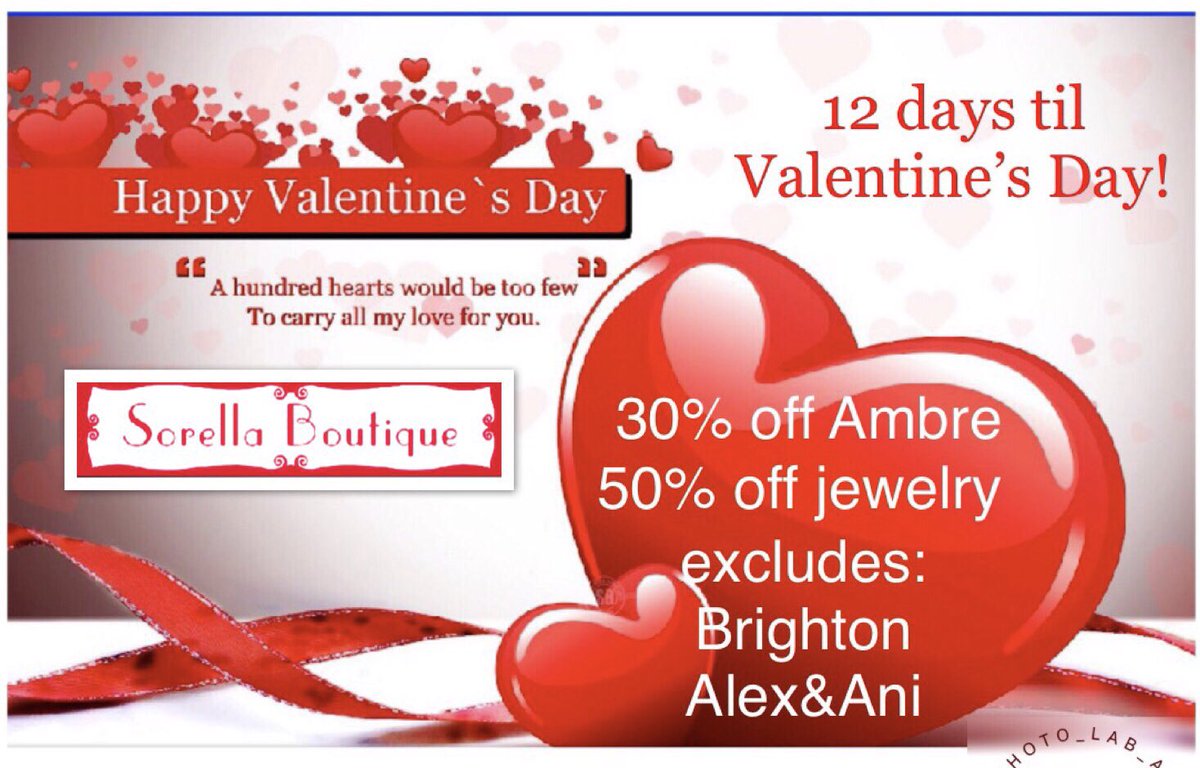 SorellaGranger's tweet photo. Great Valentine’s Day Sales!! #valentinesday #jewlery #ambre https://t.co/zkBhxDbn1G