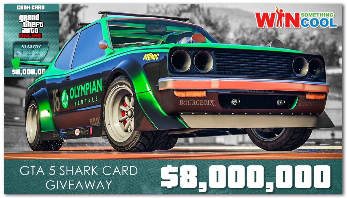 WinSomethingCL's tweet image. 🎁 What would you do with $8million in GTA cash ⁉️
😎 RETWEET, comment and ENTER to win at winsomethingcool.com 👍🏻