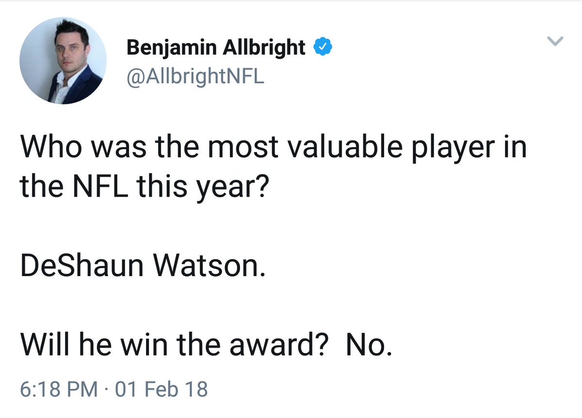 badtakesexposed's tweet photo. Did he win more than three games? No.

Did he play at least half the season? No.

Was he even a qualifying passer? No.

Do I even actually believe this? Probably not. https://t.co/4LZAd465qD