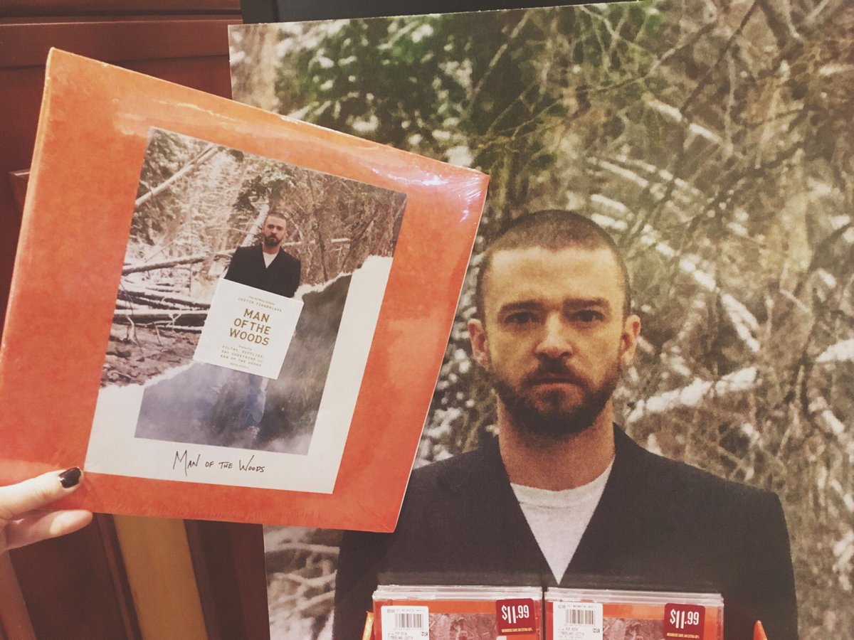 We hear he’s performing some concert this weekend? Justin Timberlake’s #ManOfTheWoods is out today on CD and vinyl!