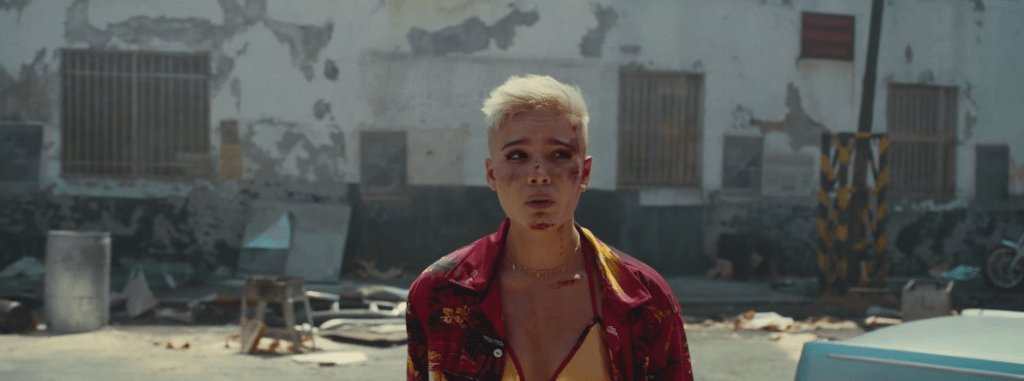 wearetrendio's tweet photo. Halsey's (@Halsey) self-directed video for "Sorry" finds her living in the aftermath https://t.co/ifHuS5FPEi https://t.co/0bAHXj4G76
